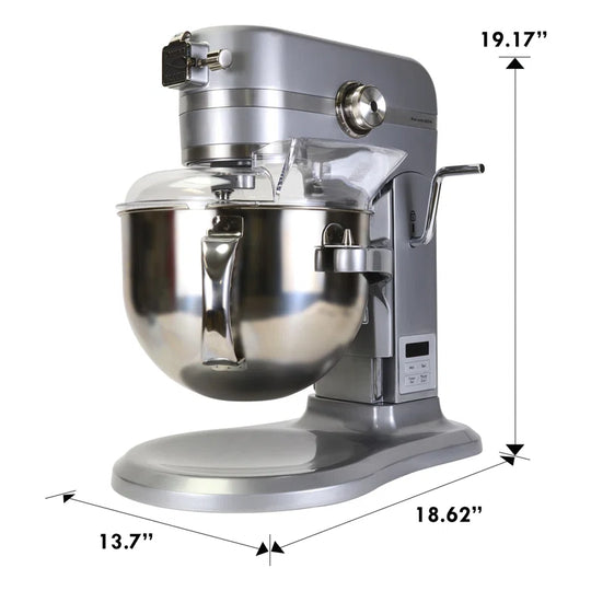 Elite 6 Qt Bowl-Lift Stand Mixer with Countdown Timer, 600 Watts