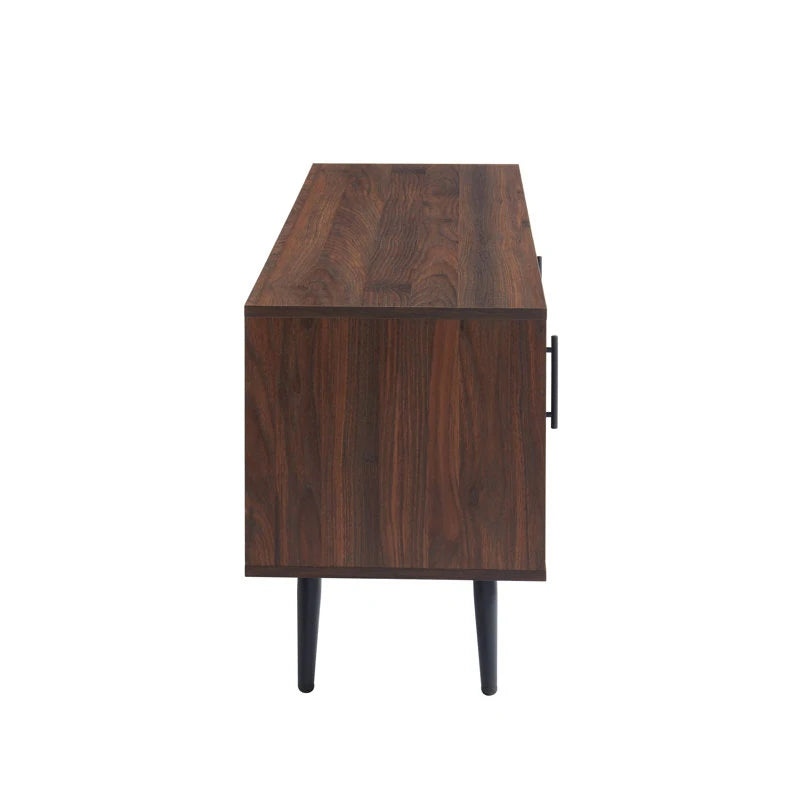 Mid-Century Modern TV Stand for Tvs up to 70" Entertainment Center Media Console - 20.5'' H X 59'' W X 15.5'' D