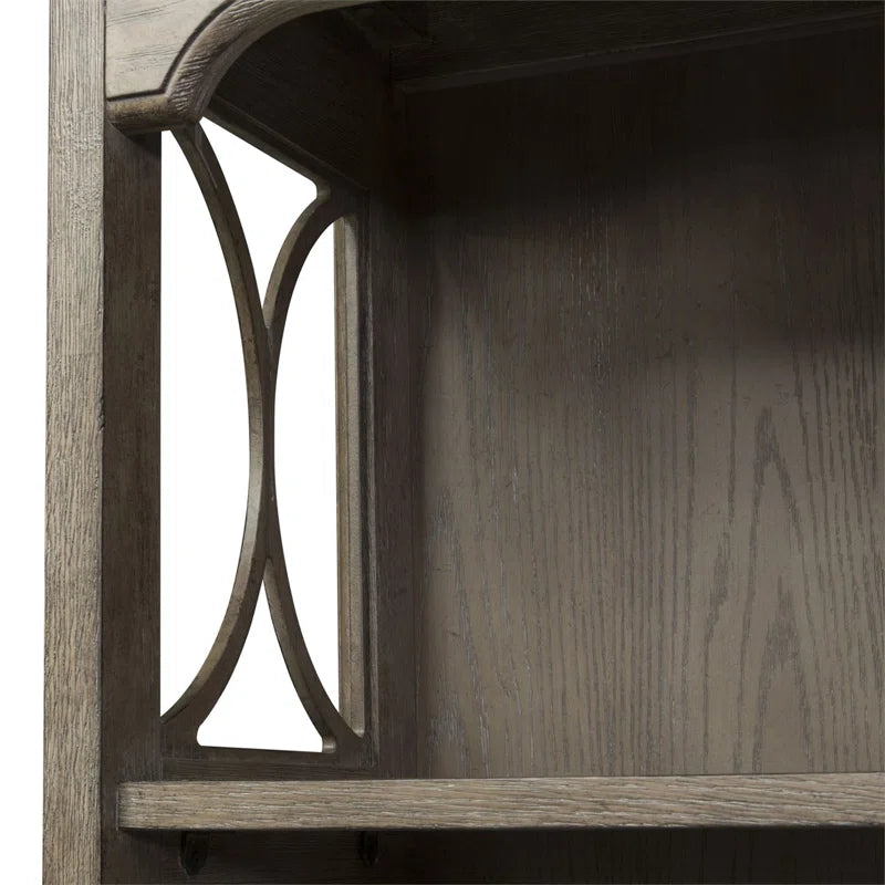 Abana Credenza Desk with Hutch