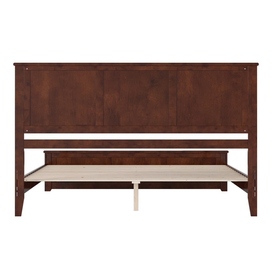 Charlotte Solid Wood Low Profile Platform Bed with Matching Footboard