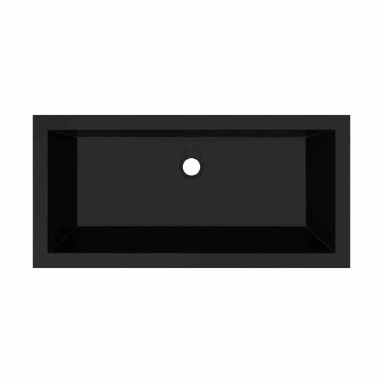 Arcata Nativestone Concrete Undermount Trough Bathroom Sink
