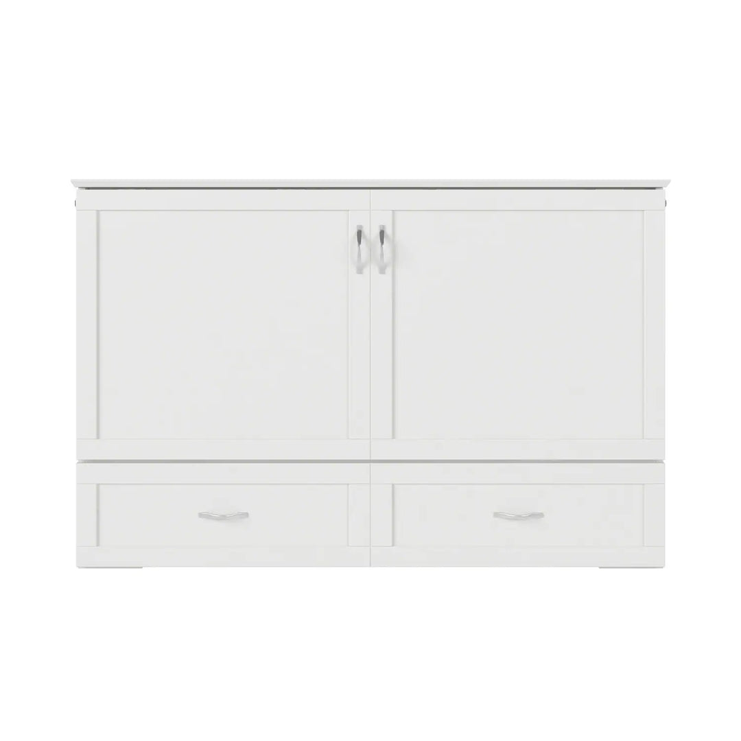 Hamilton Murphy Bed Chest with Mattress and Storage Drawer