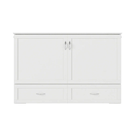 Hamilton Murphy Bed Chest with Mattress and Storage Drawer