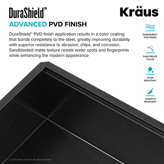 Kore Workstation Drop-In Stainless Steel Kitchen Sink