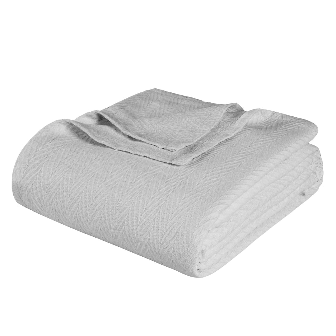 Metro Zig-Zag Chevron All-Season Bedding Cotton Blanket