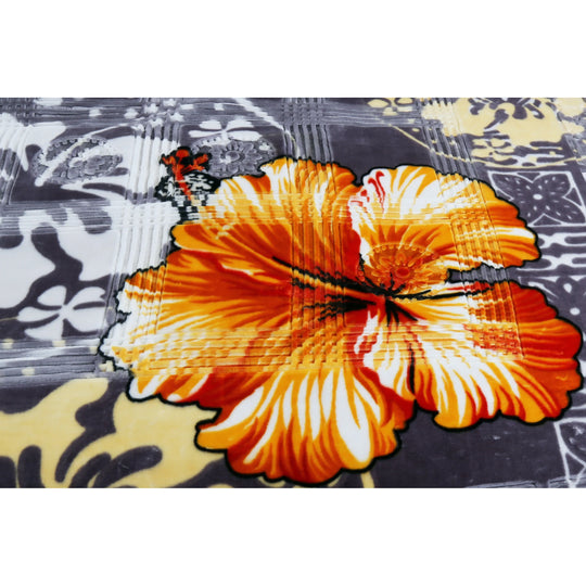 Empyrean Velvet 2 Ply Heavy Reversible Printed Raschel Blanket