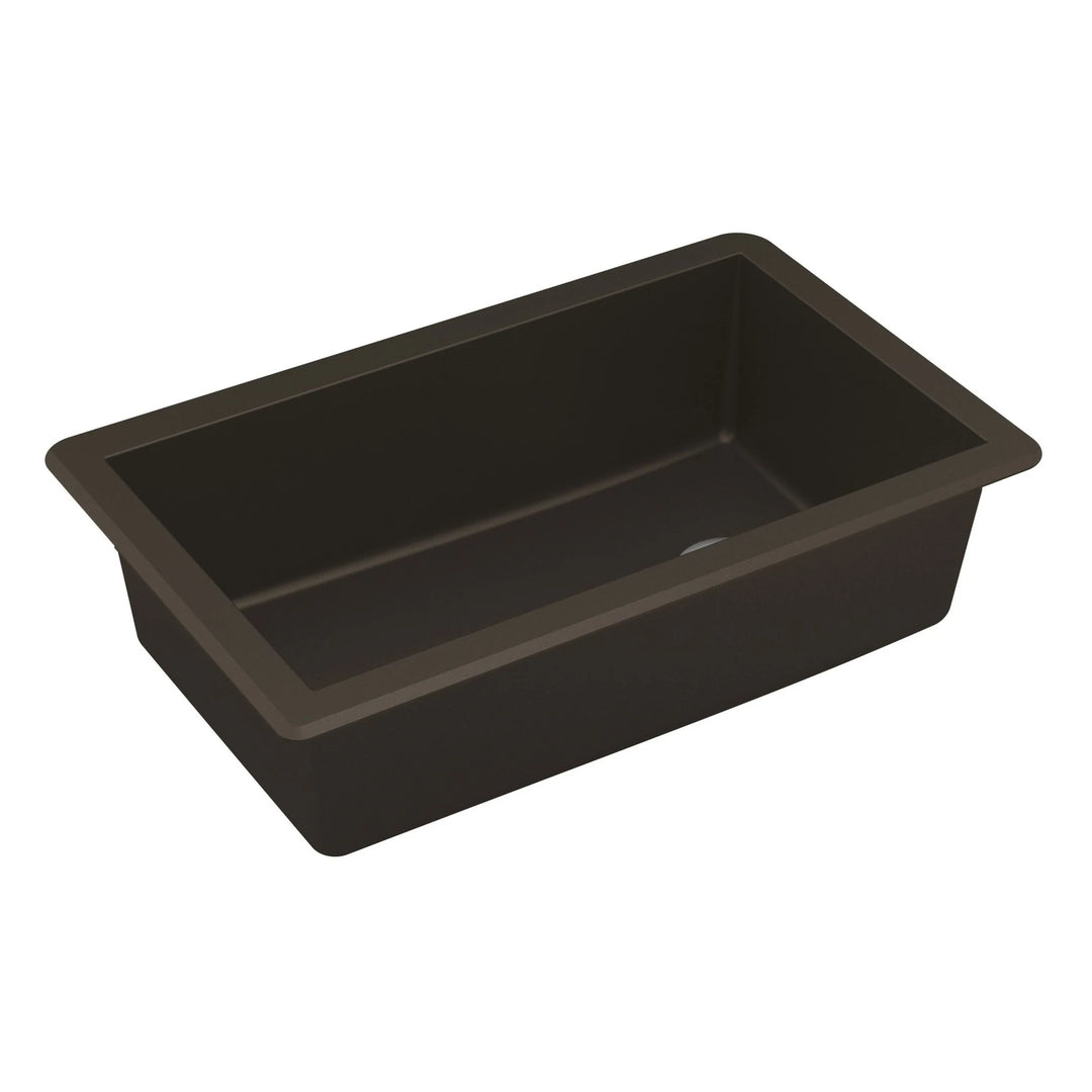 Undermount Quartz Single-Bowl Kitchen Sink