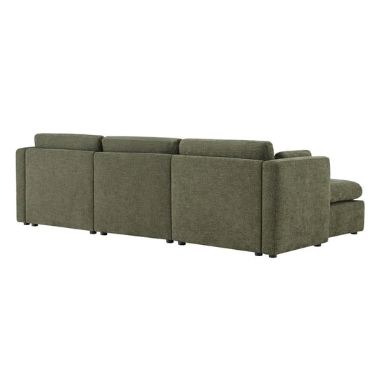 Mia Oversized Modular Sectional Fabric Sofa