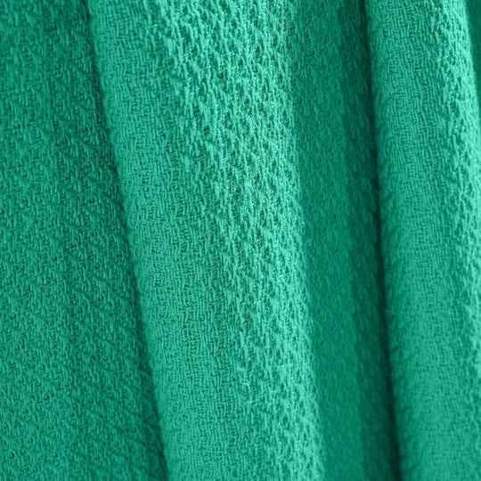 Waffle Weave Honeycomb Knit Soft Cotton Blanket
