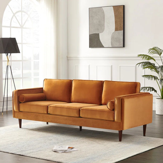 87.4'' Velvet Sofa
