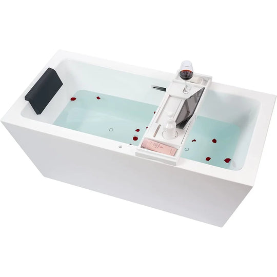 67" Acrylic Freestanding Soaking Bathtub