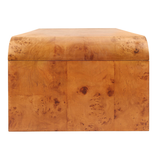NPD Furniture Adriel Burl Wood Coffee Table