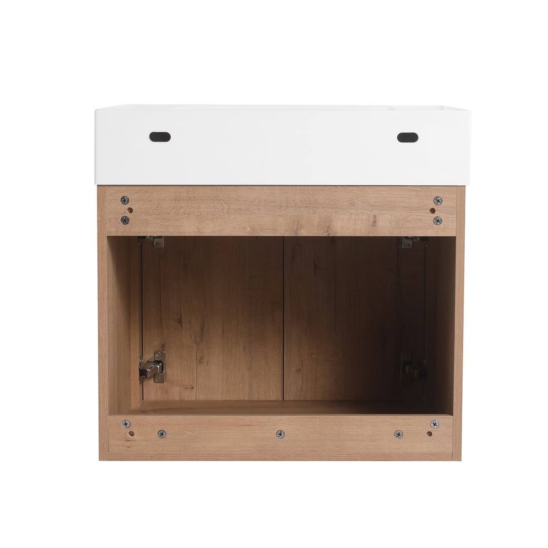 Bathroom Vanity with Sink in 24/30/36 Inch, Floating Bathroom Vanity with Soft Close Door
