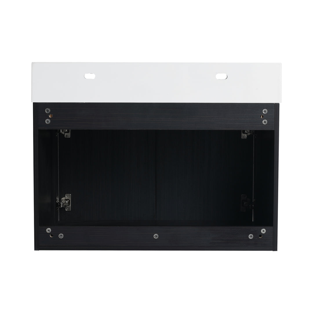 Bathroom Vanity with Sink in 24/30/36 Inch, Floating Bathroom Vanity with Soft Close Door