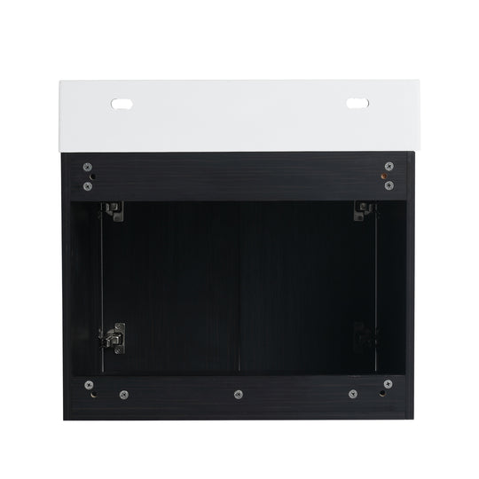 Bathroom Vanity with Sink in 24/30/36 Inch, Floating Bathroom Vanity with Soft Close Door