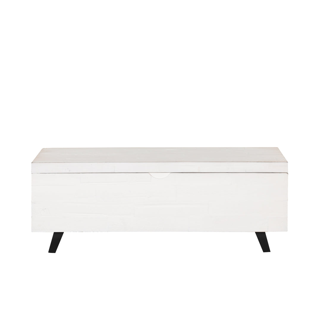 Broadmore 46-Inch Acacia Wood Storage Bench