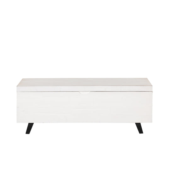 Broadmore 46-Inch Acacia Wood Storage Bench