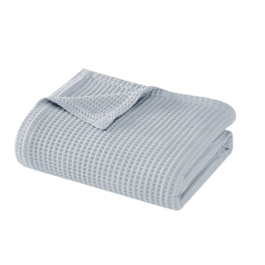 Heritage Cotton Waffle Blanket and Throw
