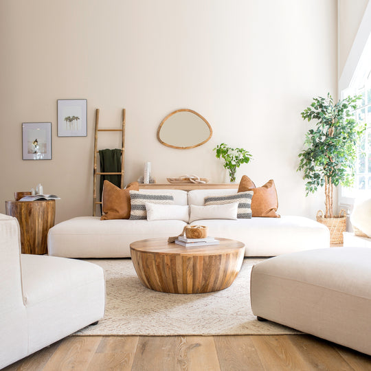Poly & Bark Goa Mango Wood Coffee Table
