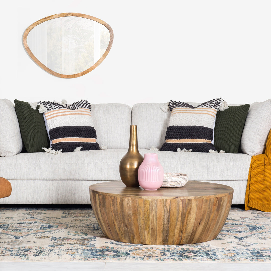 Poly & Bark Goa Mango Wood Coffee Table