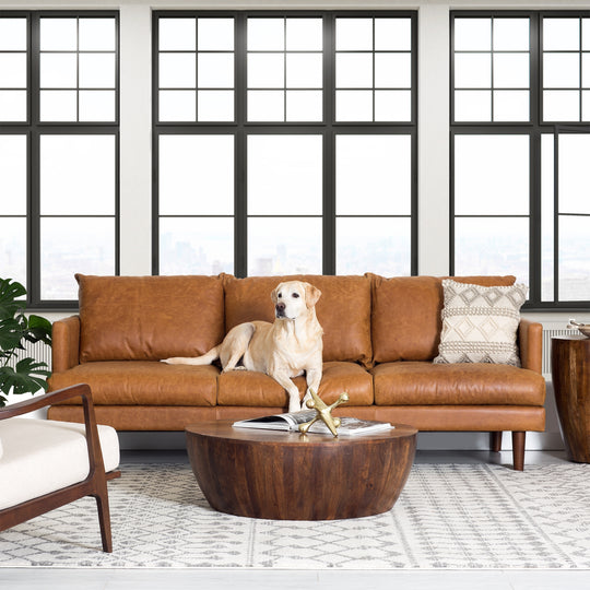 Poly & Bark Goa Mango Wood Coffee Table