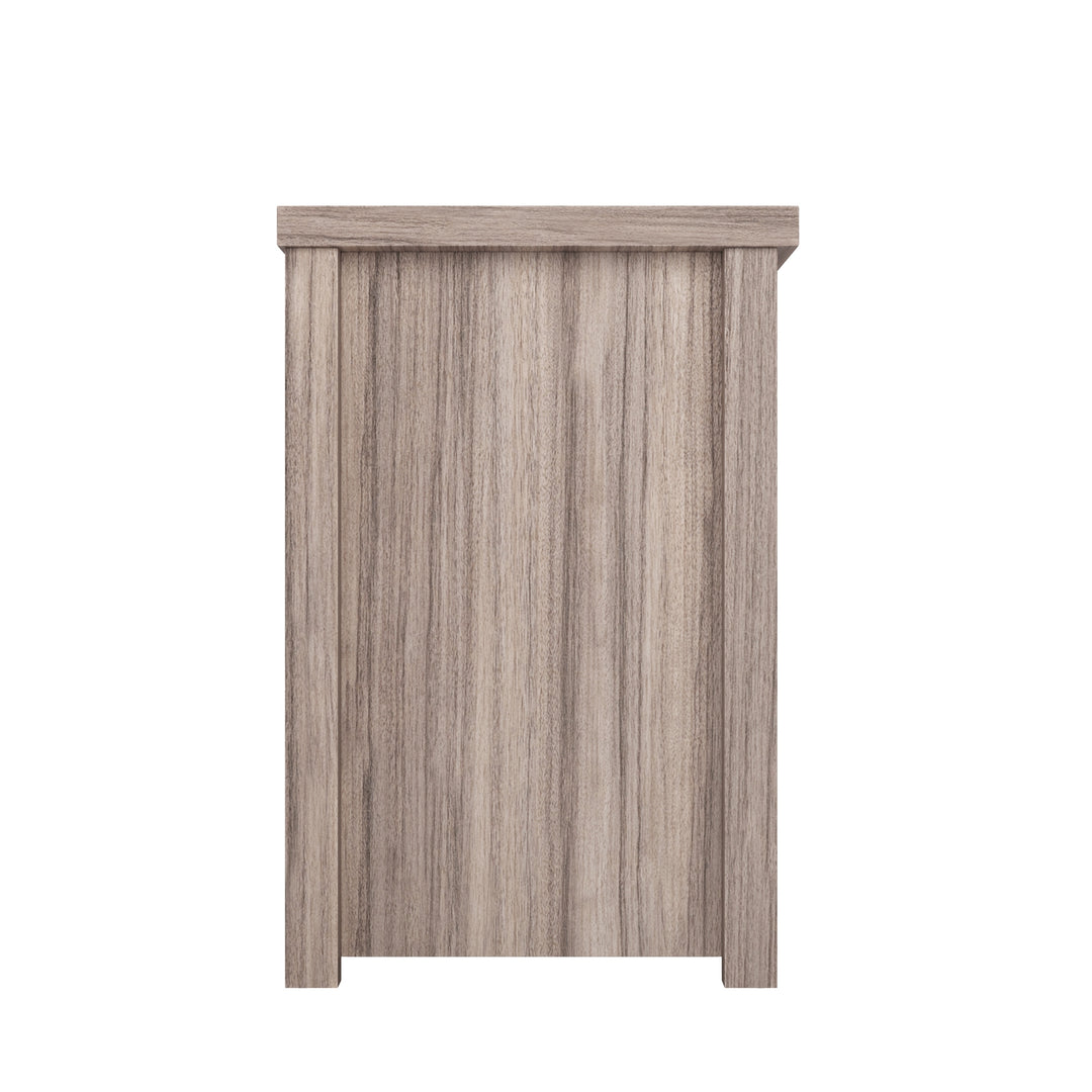 Classic TV Stand for up to 80" Tvs-Glass Fronted Doors-Modern Finish - 65"W X 16"D X 23.625"H