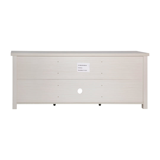 Classic TV Stand for up to 80" Tvs-Glass Fronted Doors-Modern Finish - 65"W X 16"D X 23.625"H