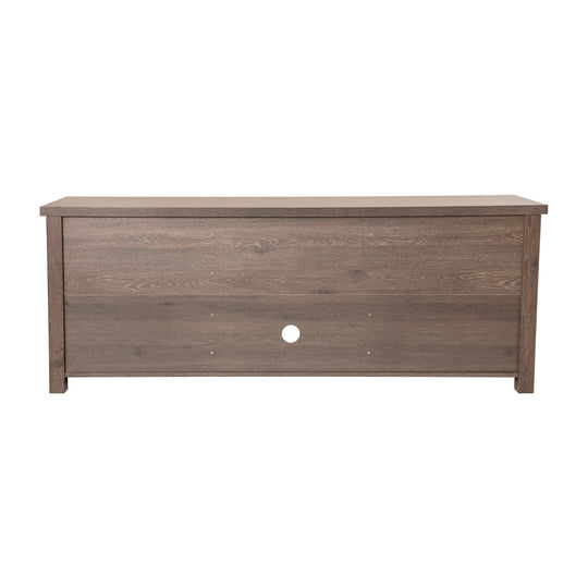 Classic TV Stand for up to 80" Tvs-Glass Fronted Doors-Modern Finish - 65"W X 16"D X 23.625"H