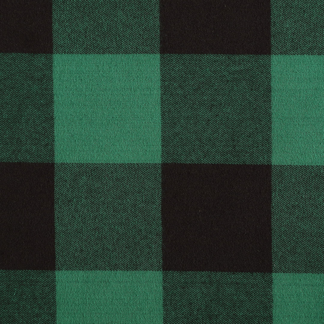 Flannel Cotton with Faux Shearling Reverse Throw Blanket (50X60 Inches)