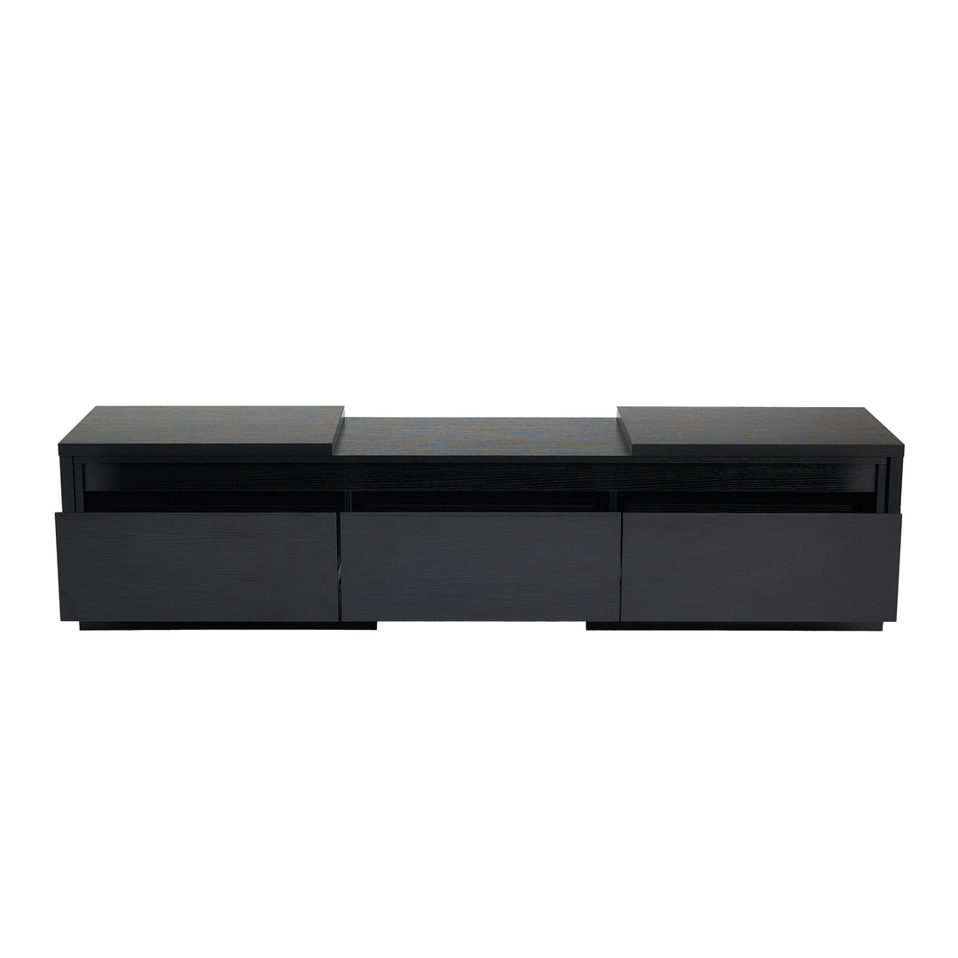 Extendable 102-Inch Modern TV Stand Media Console with 3 Drawers