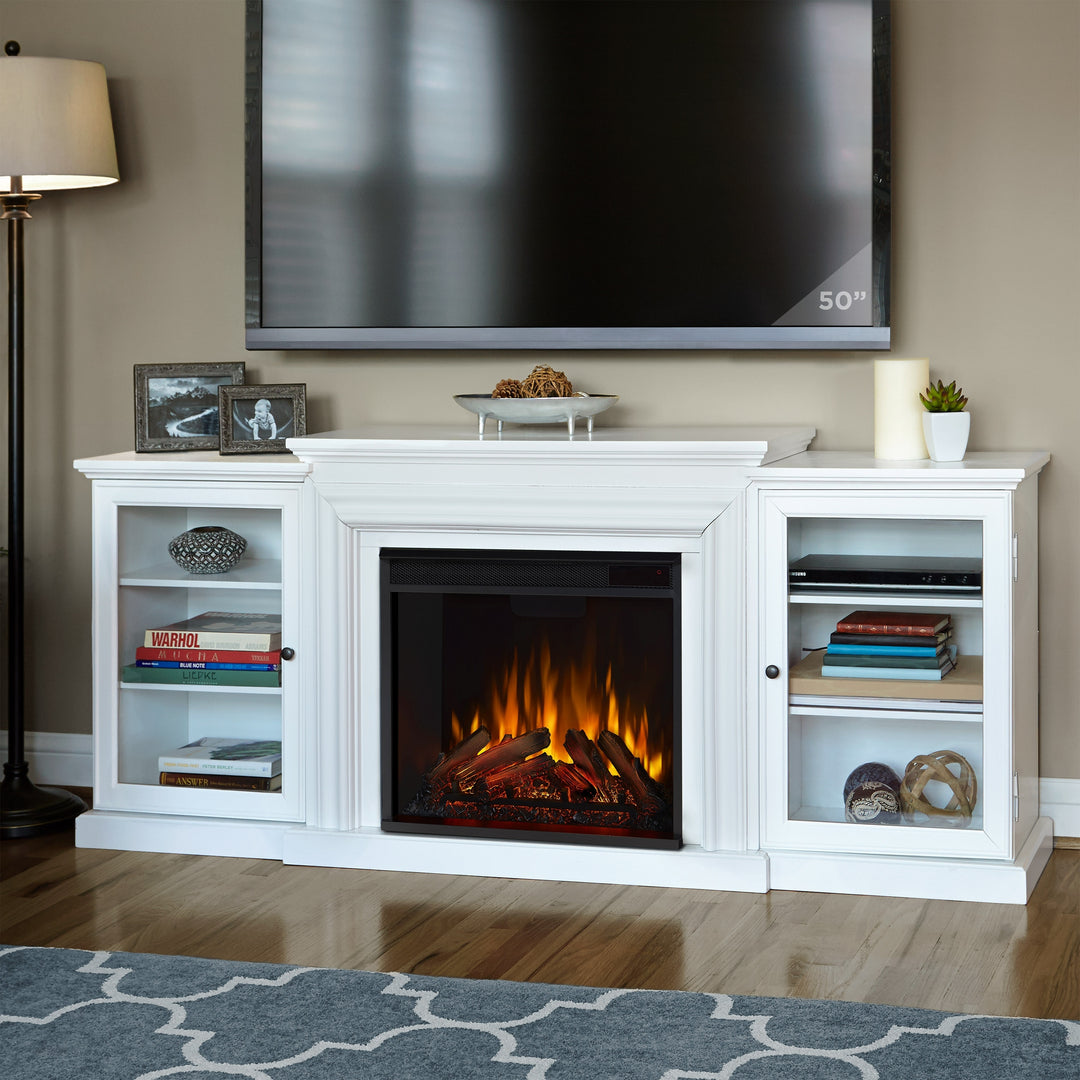Frederick 72" Electric TV Stand Fireplace by