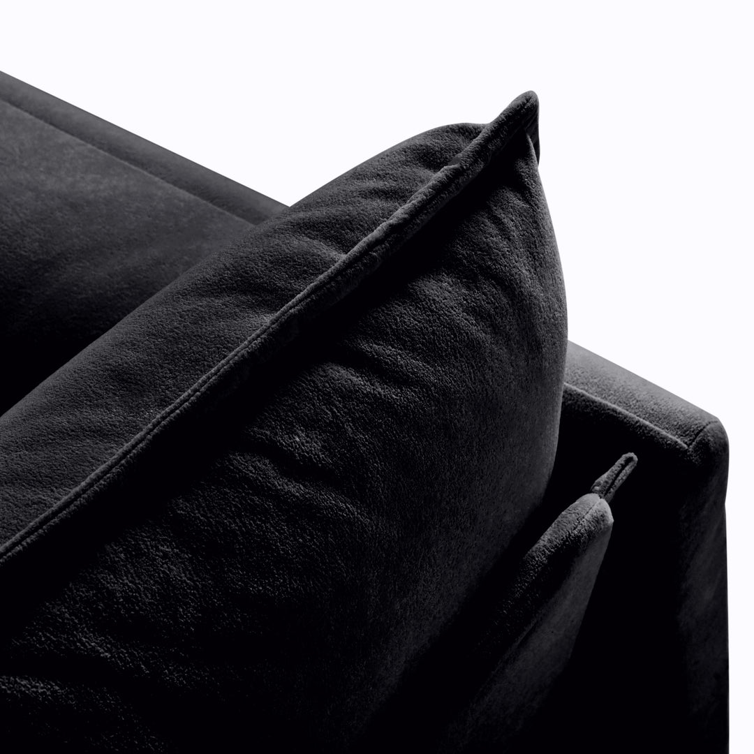 - 6-Piece Modular U-Shaped 143.31" Sectional Sofa with 2 Movable Ottomans