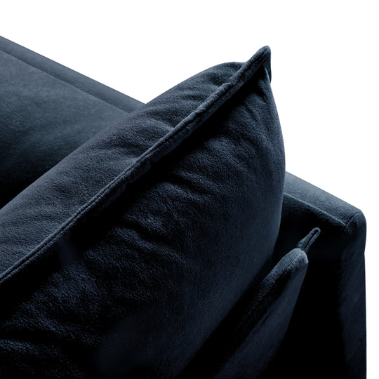 - 6-Piece Modular U-Shaped 143.31" Sectional Sofa with 2 Movable Ottomans