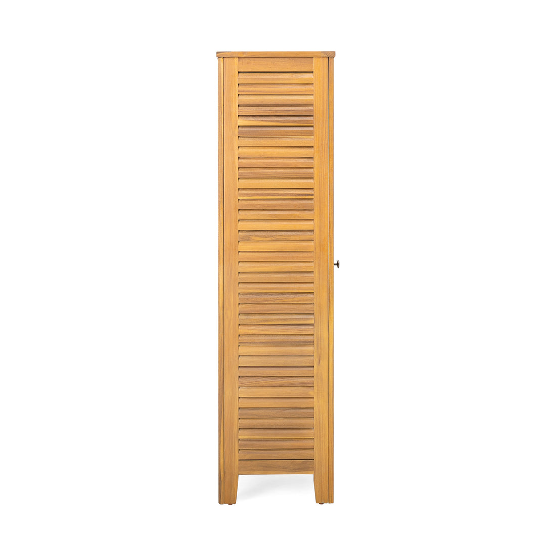 Gribs Acacia Wood Indoor/Outdoor Teak Finish Storage Cabinet by  - 61.81" H