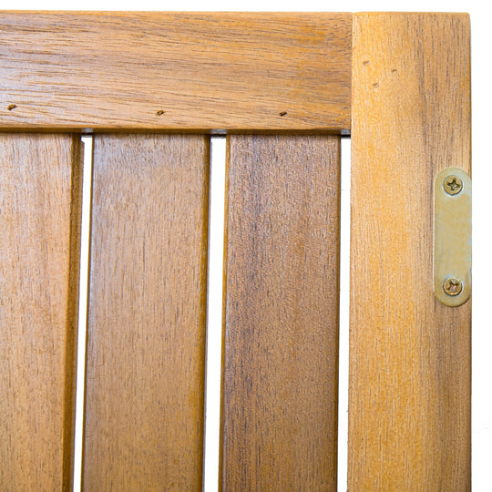 Gribs Acacia Wood Indoor/Outdoor Teak Finish Storage Cabinet by  - 61.81" H