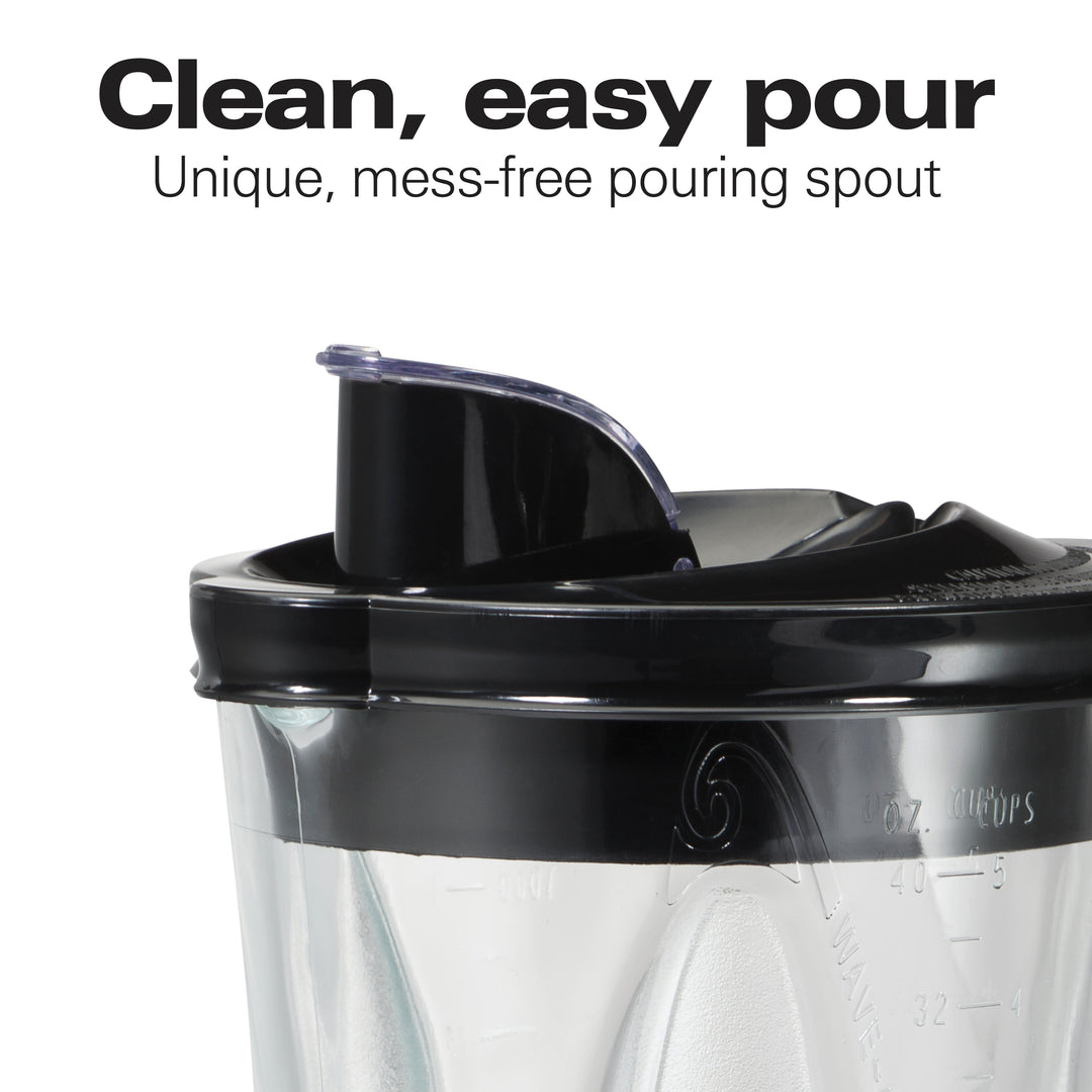 Wave Crusher 14 Speed Glass Jar Blender