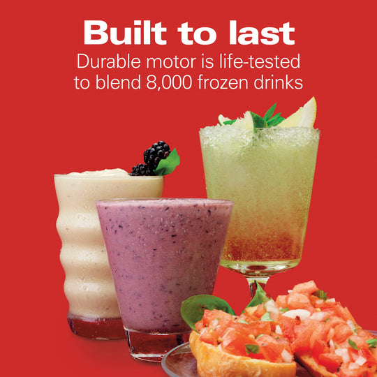 Wave Crusher 14 Speed Glass Jar Blender