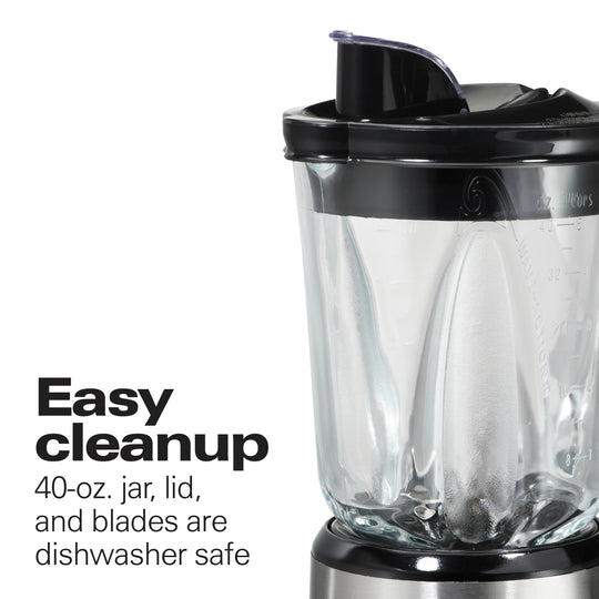 Wave Crusher 14 Speed Glass Jar Blender