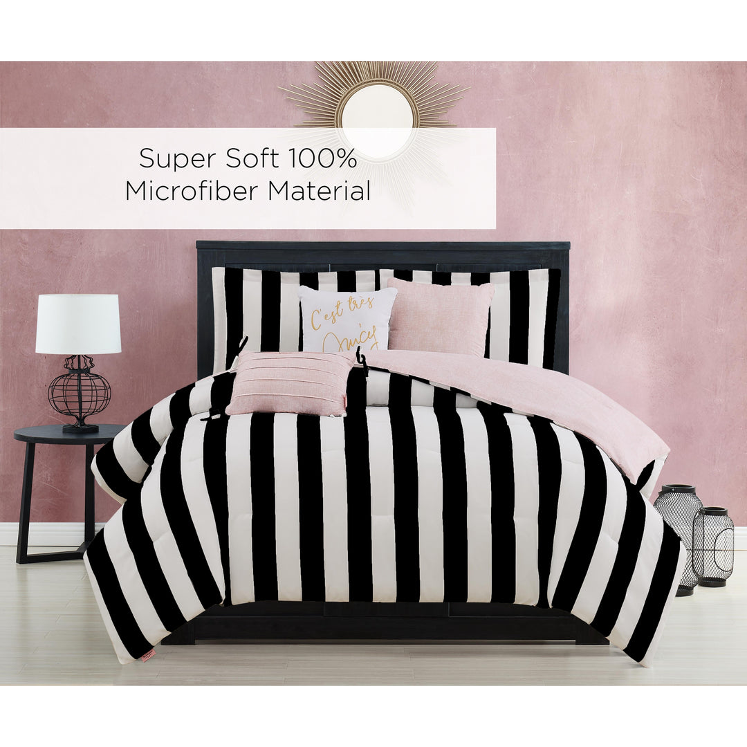 Juicy Reversible Cabana Stripe Bedding Set