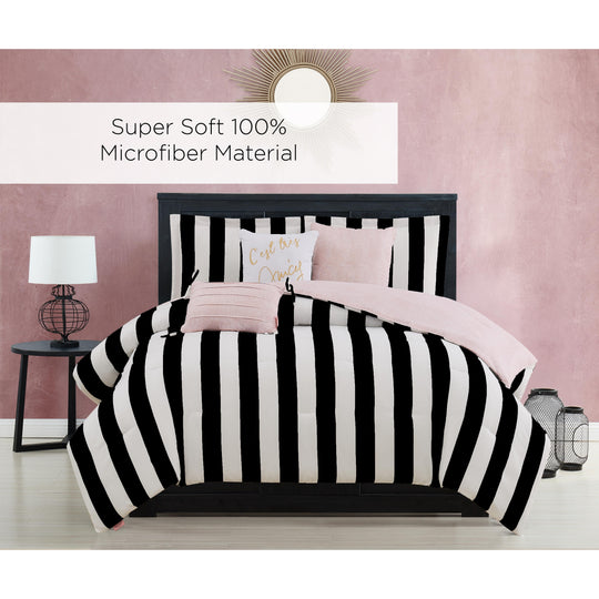 Juicy Reversible Cabana Stripe Bedding Set