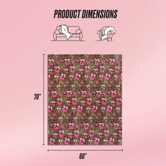 60"X70" Plush Throw Blankets