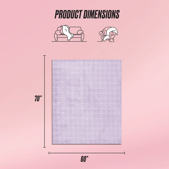 60"X70" Plush Throw Blankets