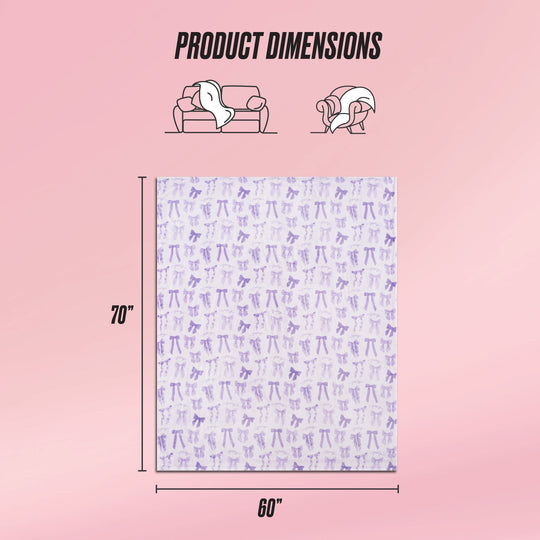 60"X70" Plush Throw Blankets