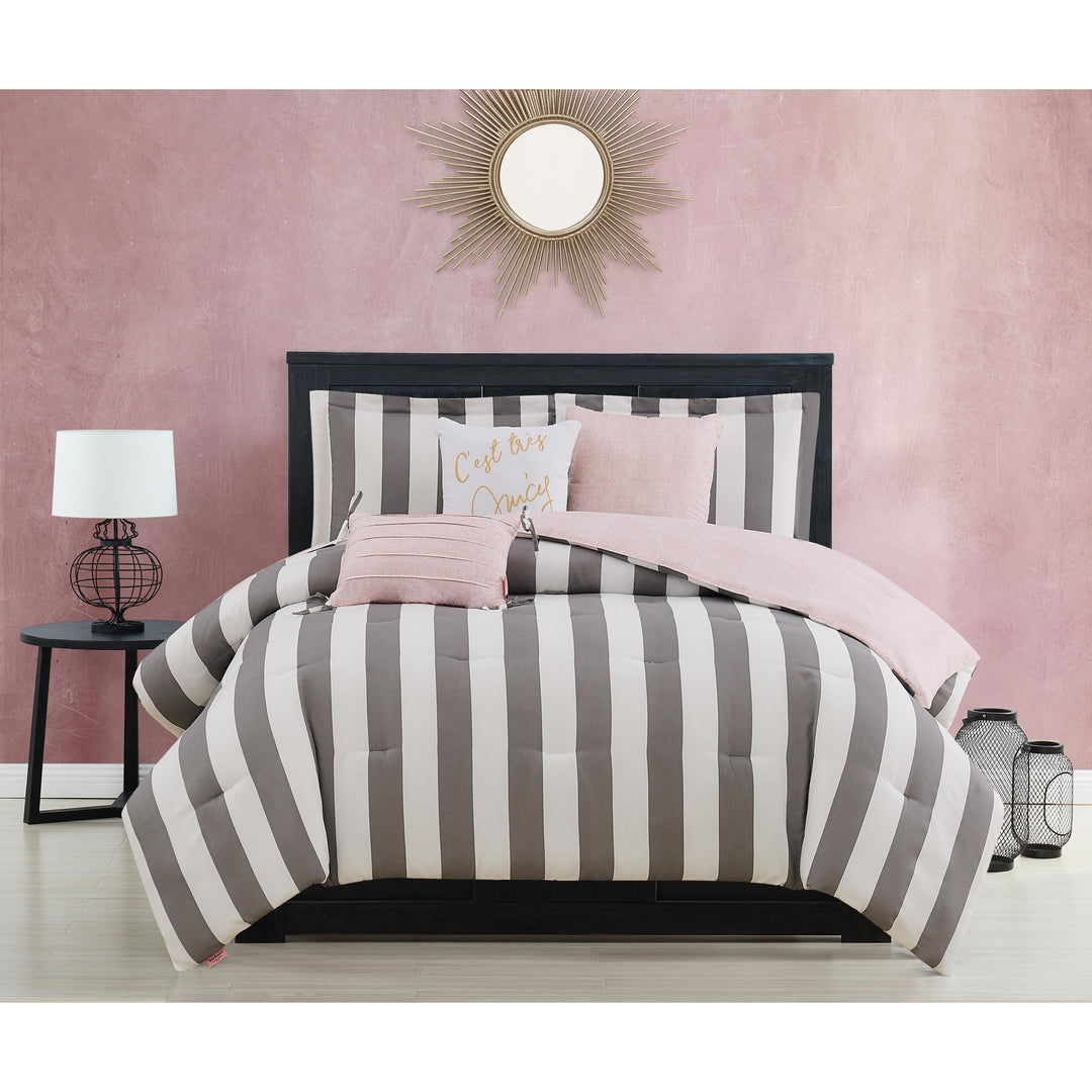 Juicy Reversible Cabana Stripe Bedding Set