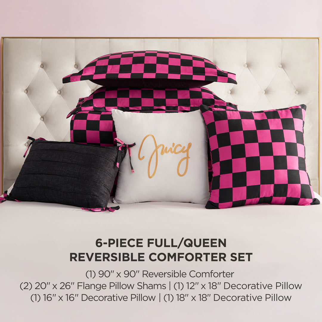 Juicy Reversible Cabana Stripe Bedding Set