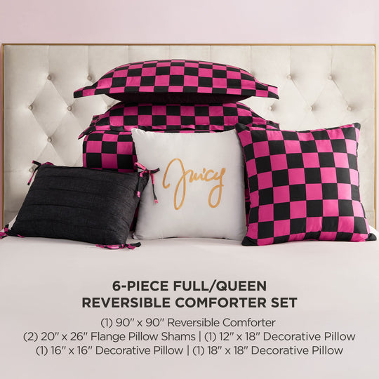 Juicy Reversible Cabana Stripe Bedding Set