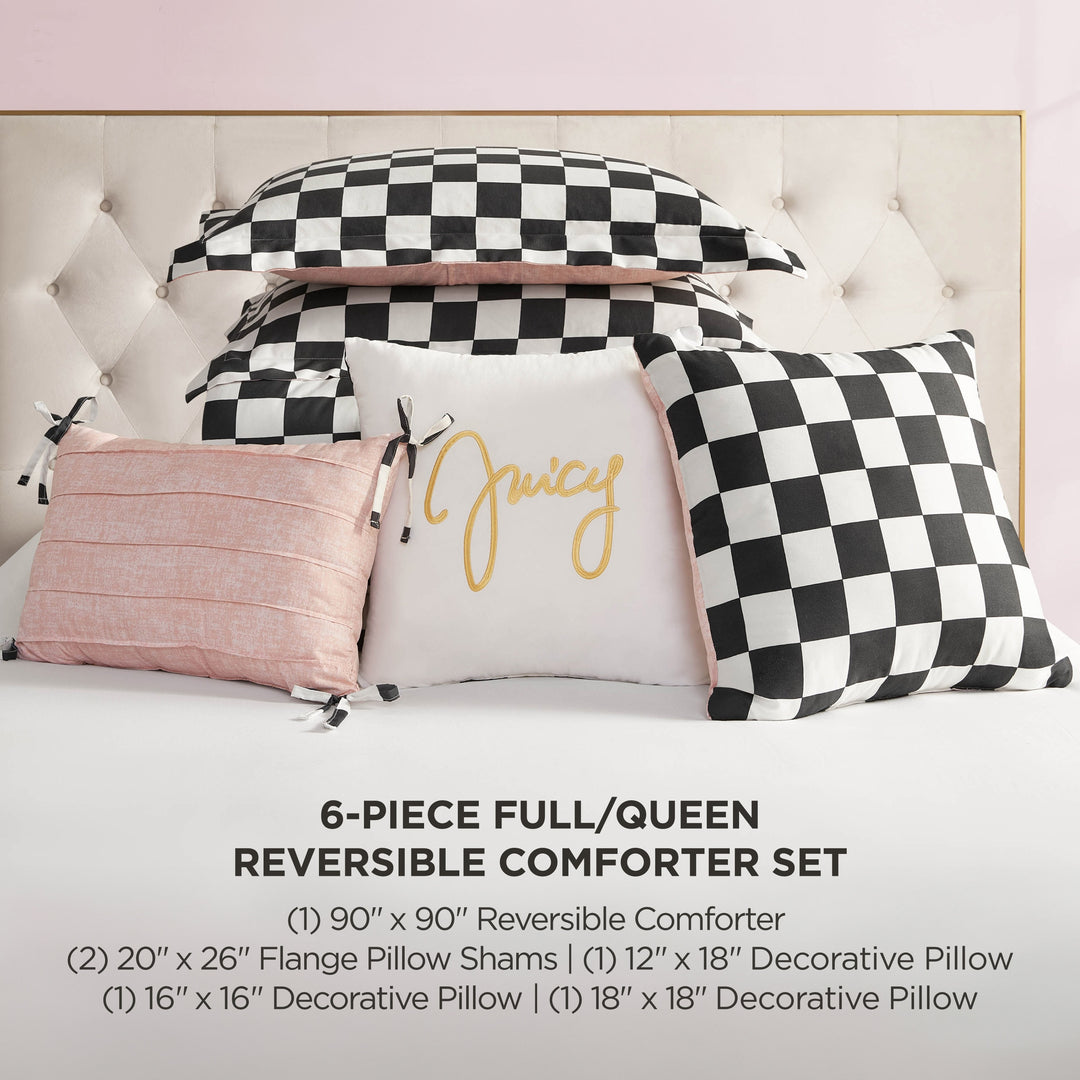 Juicy Reversible Cabana Stripe Bedding Set