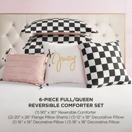 Juicy Reversible Cabana Stripe Bedding Set