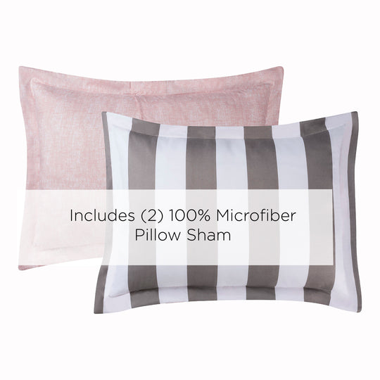 Juicy Reversible Cabana Stripe Bedding Set