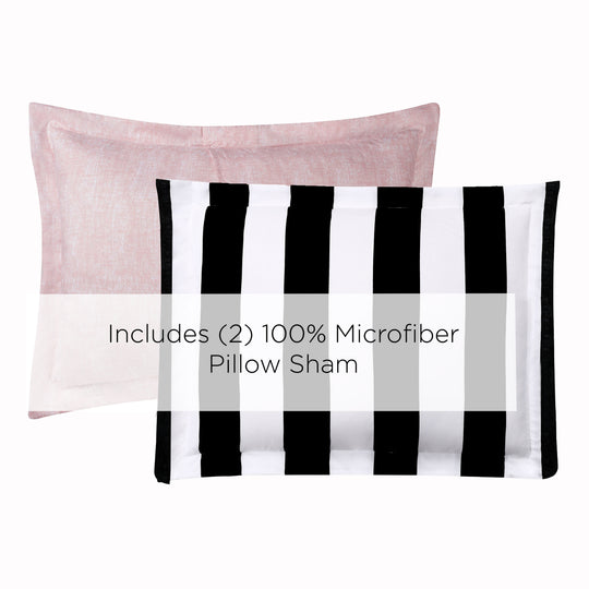 Juicy Reversible Cabana Stripe Bedding Set